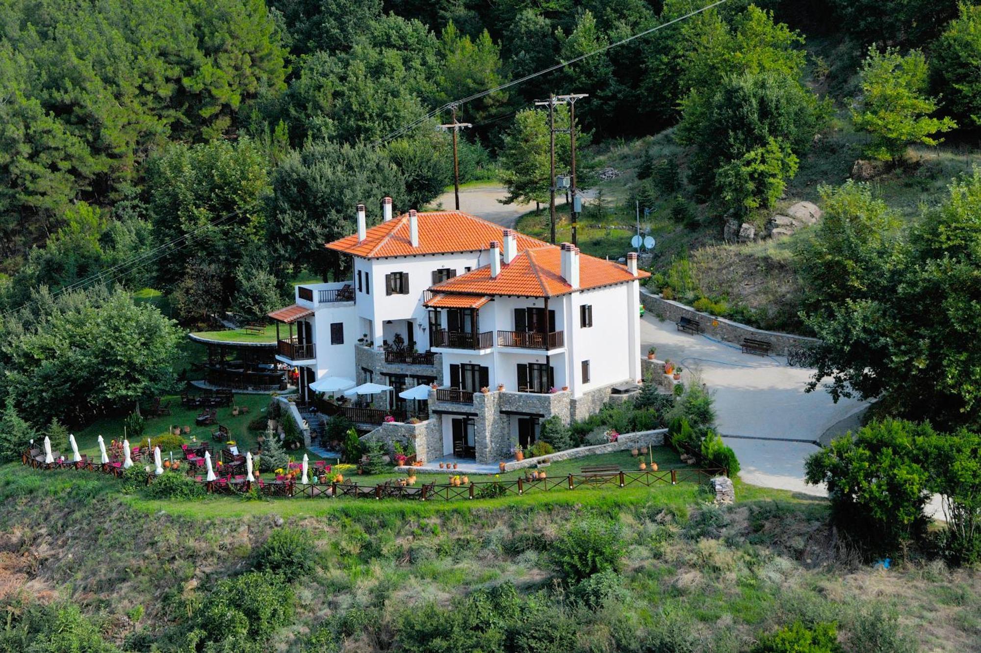 Nastou View Hotel Áno Poróïa Buitenkant foto